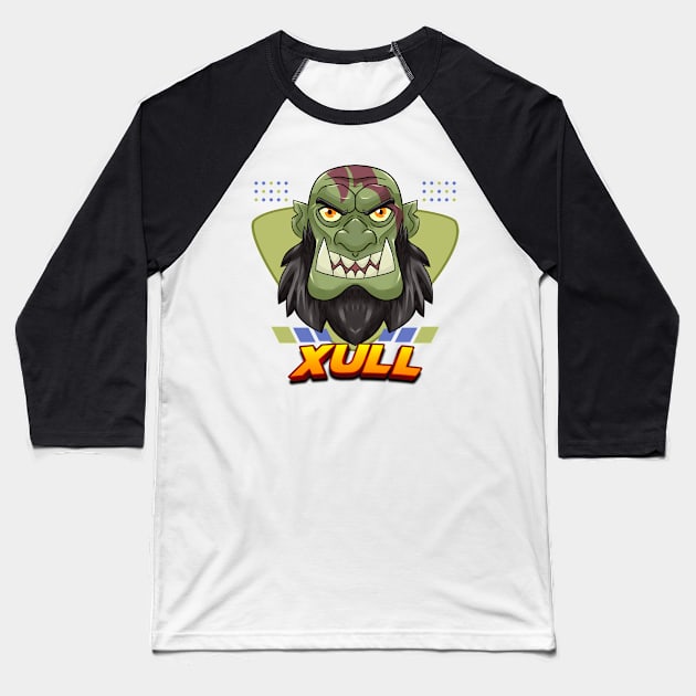 XULL BRAWLHALLA Baseball T-Shirt by RahmanDG